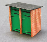 Double Stall Brick Built Toilet Block