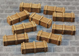 Wooden Crates (18x7x6mm)