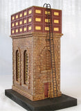 Rectangular stone water tower