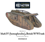 Mark IV (Hermaphrodite) British WWI Tank